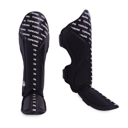TOPKING SHIN GUARD BLACK FULL IMPACT