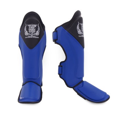 TOPKING SHIN GUARDS BLUE BLACK BLEND