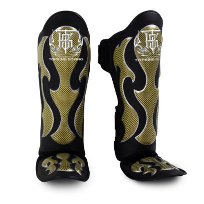 TOPKING SHIN GUARD BLACK GOLD EMPOWER CREATIVITY 1