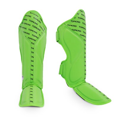 TOPKING SHIN GUARD GREEN FULL IMPACT