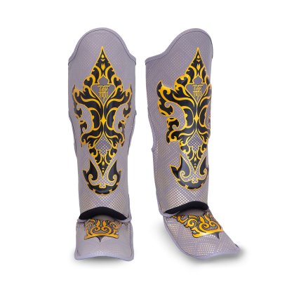 TOPKING SHIN GUARDS GREY KANOK