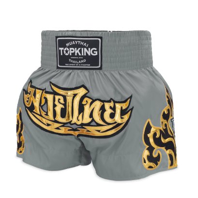 TOPKING THAI BOXING SHORTS GREY 228