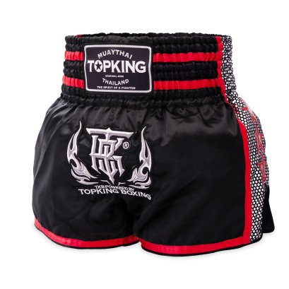 TOPKING THAI BOXING SHORTS RED 239