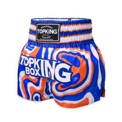 TOPKING THAI BOXING SHORTS BLUE 251