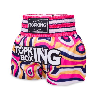 TOPKING THAI BOXING SHORTS PINK 251