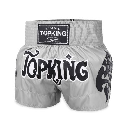 TOPKING THAI BOXING SHORTS GREY 259