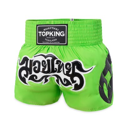 TOPKING THAI BOXING SHORTS GREEN 260
