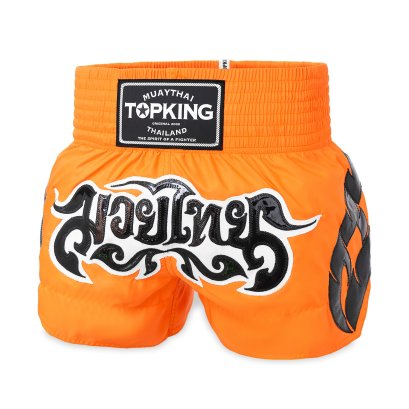 TOPKING THAI BOXING SHORTS ORANGE 260