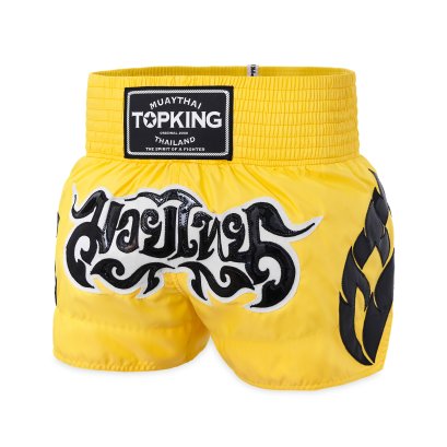 TOPKING THAI BOXING SHORTS YELLOW 260
