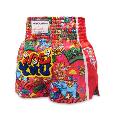 TOPKING X PUCK THAI BOXING SHORTS 01