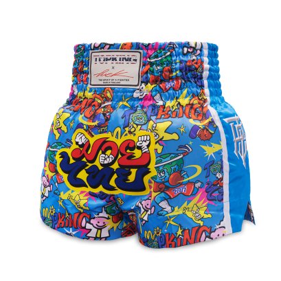 TOPKING X PUCK THAI BOXING SHORTS 01
