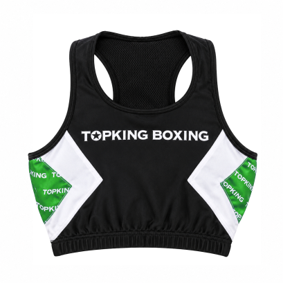 TOPKING GREEN BRA TANK TOP