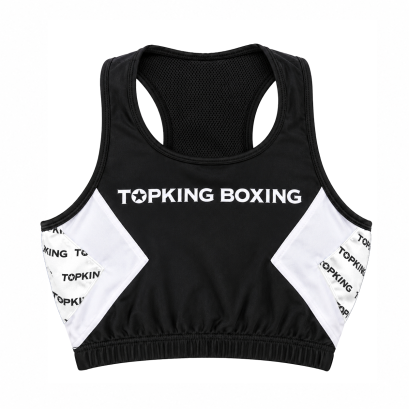 TOPKING WHITE BRA TANK TOP