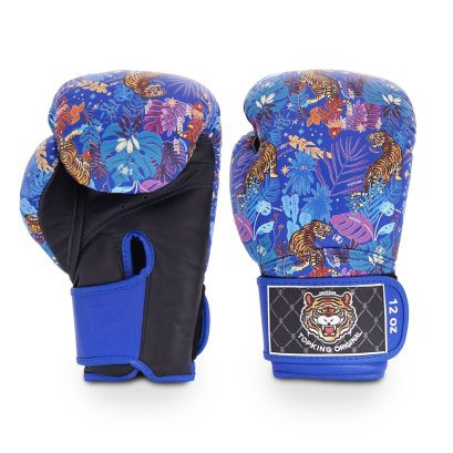 TOPKING GLOVES BLACK BLUE WILD TIGER KING