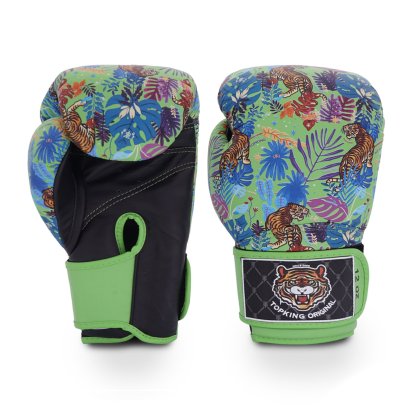 TOPKING GLOVES BLACK GREEN WILD TIGER KING