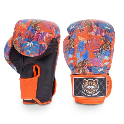 TOPKING GLOVES BLACK ORANGE WILD TIGER KING