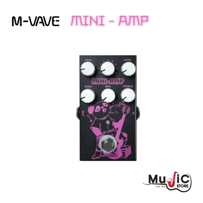 The M-VAVE Mini Amp effect model simulates 9 legendary amps.