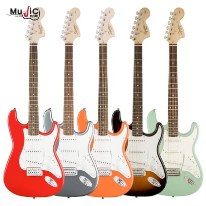 กีต้าร์ไฟฟ้า Squier Affinity Stratocaster SSS