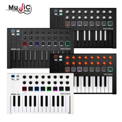 คีย์บอร์ด Arturia รุ่น MiniLab MkII 25 Slim-key Controller