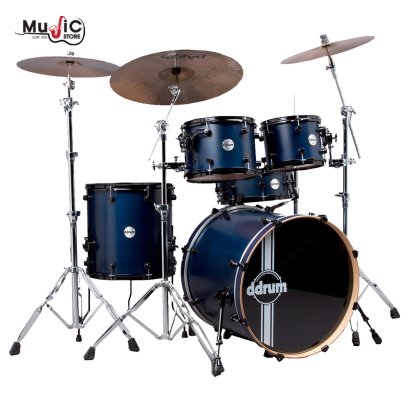 กลองชุด DDrum รุ่น Reflex Series Alder Shell 5-Piece - Satin Blue