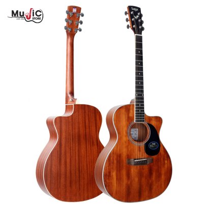 SAGA SG700C Acoustic Guitar ( Solid Top )