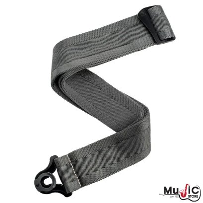Planet Waves Auto Lock Guitar Strap (Metal Grey)