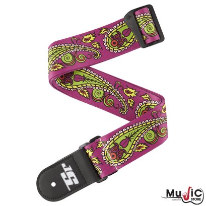 Planet Waves Guitar Strap (JS -Paisley Purple)