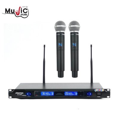 Sherman รุ่น ZL-306+ ไมโครโฟนไร้สาย VHF สำหรับร้องพูด