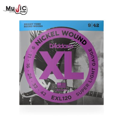 สายกีต้าร์ไฟฟ้า D’Addario EXL120