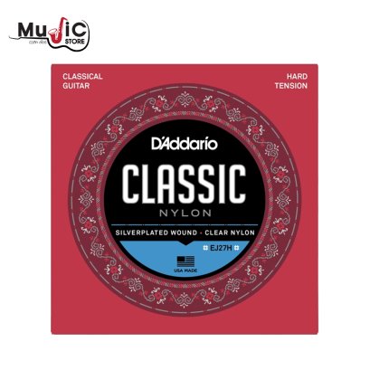 D&#039;Addario EJ27H Student Nylon, Hard Tension