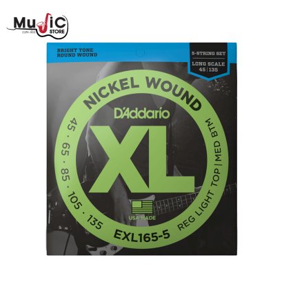 สายเบส D’Addario EXL165-5 ( 5 String )