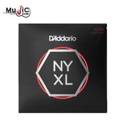 D&#039;Addario NYXL1052 Nickel Wound Electric Guitar Strings, Light Top / Heavy Bottom, 10-52