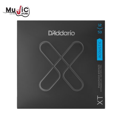 สายกีต้าร์โปร่ง D&#039;Addario XTAPB1253 Acoustic Phosphor Bronze strings เบอร์ 12 - 53