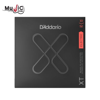 สายกีตาร์ไฟฟ้า D&#039;Addario XTE1052 XT Nickel Plated Steel Electric Guitar Strings
