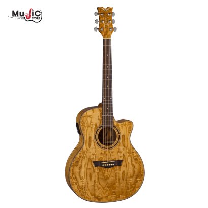 Dean Exotica Quilt Ash Acoustic Electric Guitar