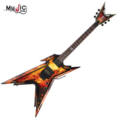 Dean Razorback Explosion Electric Guitar - w/Case