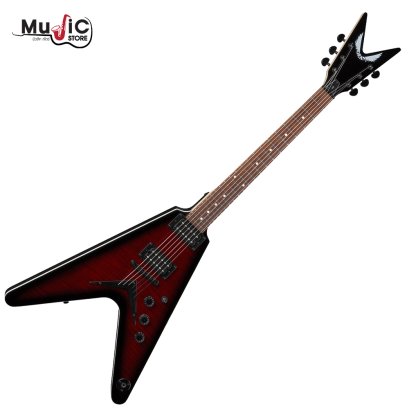 Dean Guitars VX Flame Top - Trans Red