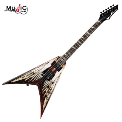 Dean V Dave Mustaine Guitar - Angel of Death w/Case