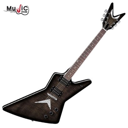 Dean Z 79 Flame Top Electric Guitar - Trans Black