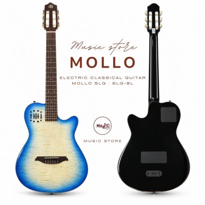 Mollo SLG กีตาร์คลาสสิกไฟฟ้า (Electric Classical Guitar)