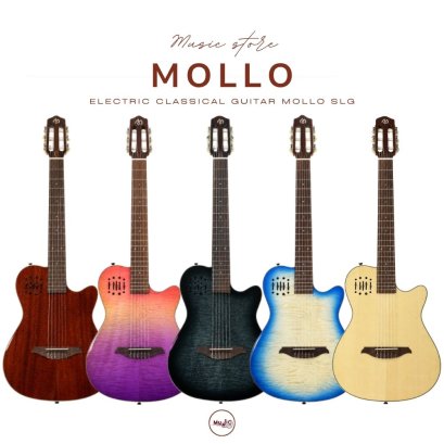 Mollo SLG กีตาร์คลาสสิกไฟฟ้า (Electric Classical Guitar)