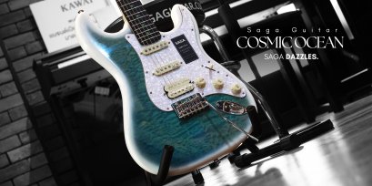 SAGA DAZZLE NEWSERIES กีตาร์ไฟฟ้ารุ่นใหม่จาก SAGA DAZZKE สเปค HI END