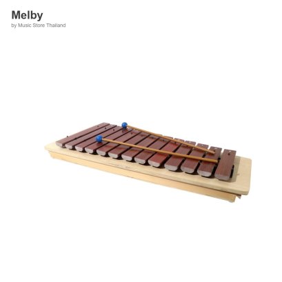 Melby ไซโลโฟนเบสแบบออร์ฟ กล่องเสียงไม้ สำหรับห้องดนตรีโรงเรียน (Orff Bass Xylophone)