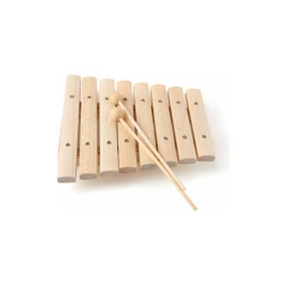 Melby ไซโลโฟนไม้ 8 คีย์ พร้อมไม้ตี 2 อัน (Wooden Xylophone 8 Bars)