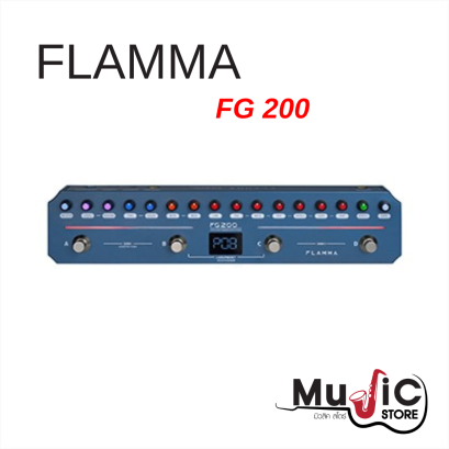 เอฟเฟคกีตาร์ Flamma FG200 Intelligent combined effects pedal