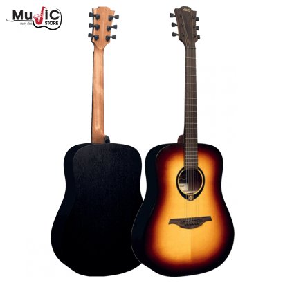 LAG Tramontane T70D Acoustic Guitar - Satin Brown Burst