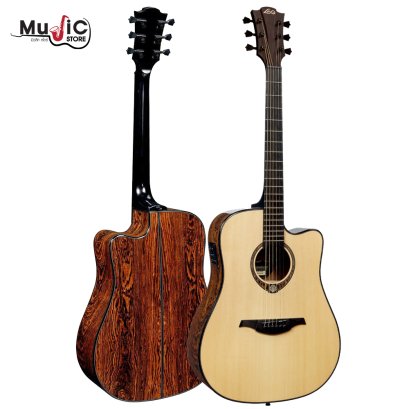 Lag TSE-701DCE Acoustic Electric Guitar - w/ Case