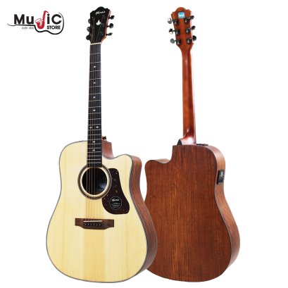 Mantic AG370SCE ( Solid Top ) Acoustic Electric Guitar