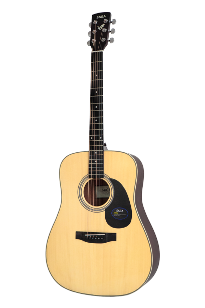 SAGA SF700 Series Acoustic / Acoustic-Electric Guitars (Solid Top) 40 and 41 sizes