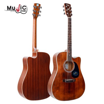SAGA SF700C R  Acoustic Guitar ( Solid Top )